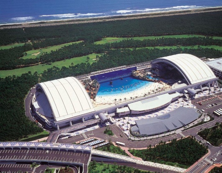 Ocean Dome in Japan