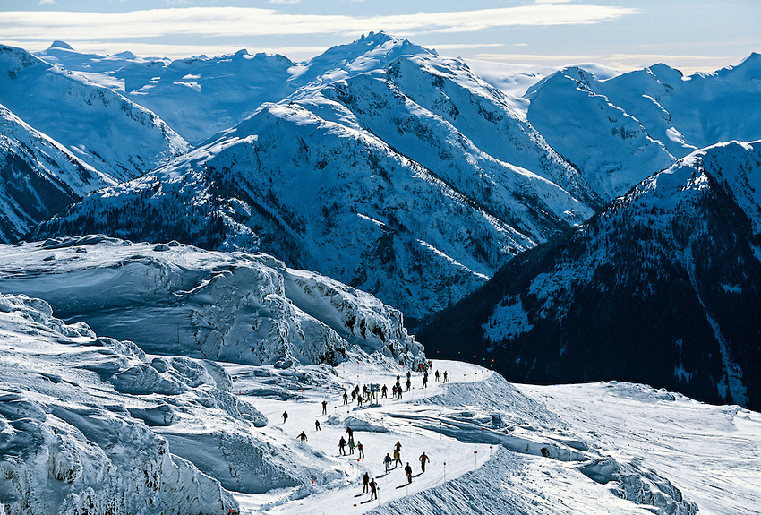 Frontier Pass, Whistler Mountain, Whistler Blackcomb ski resort, British Columbia, Canada